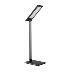 Lampka na biurko Ściemnialna diody LED szara, 8W, z płynną regulacją natężenia światła, 100-240V, Diody LED SMD2835 72szt