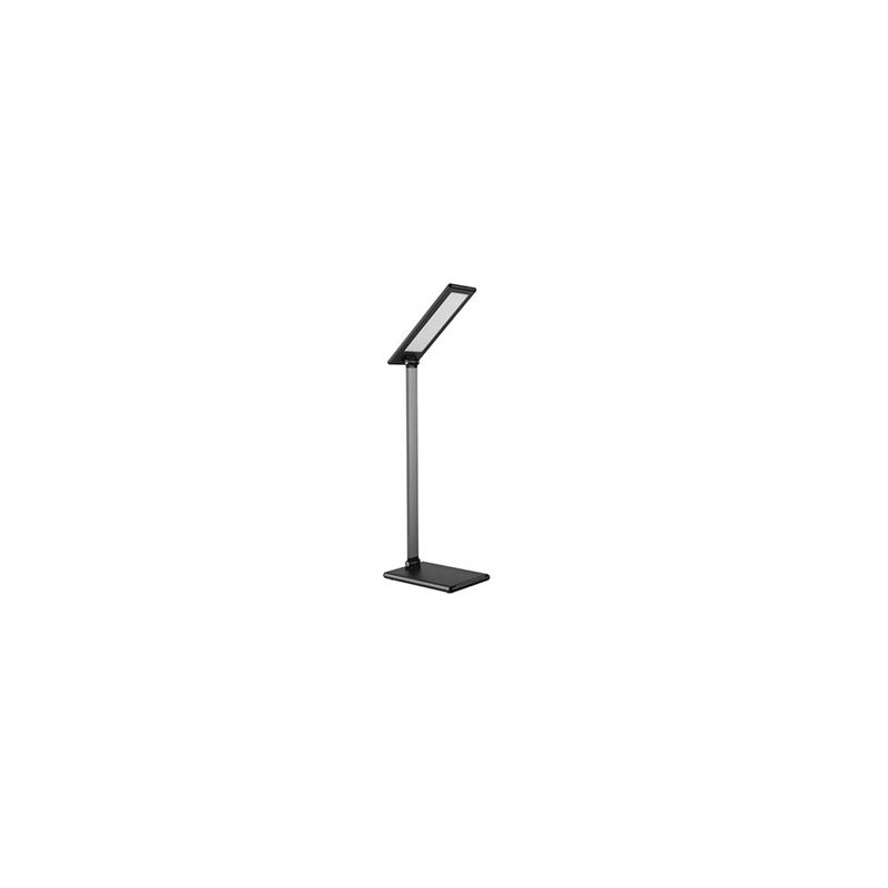 Lampka na biurko Ściemnialna diody LED szara, 8W, z płynną regulacją natężenia światła, 100-240V, Diody LED SMD2835 72szt