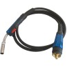UCHWYT SPAWALNICZY MIG/MAG MB-25, Z PRZEWODEM 5m, WTYK EURO