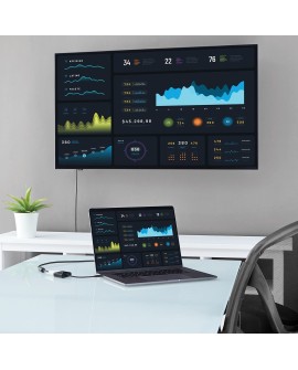 StarTech.com CDP2DVI zewnętrzna karta graficzna usb 1920 x 1200 px Czarny