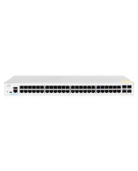 Cisco CBS350-48T-4X-EU łącza sieciowe Zarządzany L2/L3 Gigabit Ethernet (10/100/1000) Srebrny