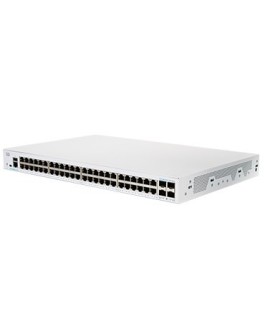 Cisco CBS350-48T-4X-EU łącza sieciowe Zarządzany L2/L3 Gigabit Ethernet (10/100/1000) Srebrny