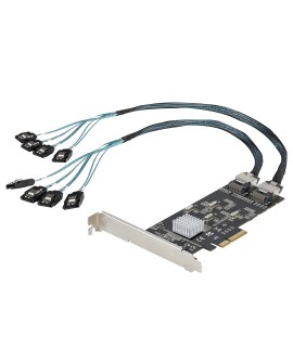 StarTech.com 8P6G-PCIE-SATA-CARD adapter Wewnętrzny Mini-SAS