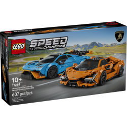 LEGO SPEED CHAMPIONS Lamborghini Revuelto i Huracán STO 77238