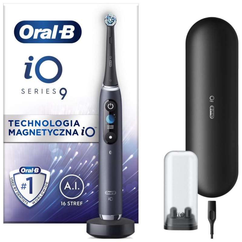 Szczoteczka magnetyczna ORAL-B iO 9 Czarny Czarny (iO Series 9 Black)