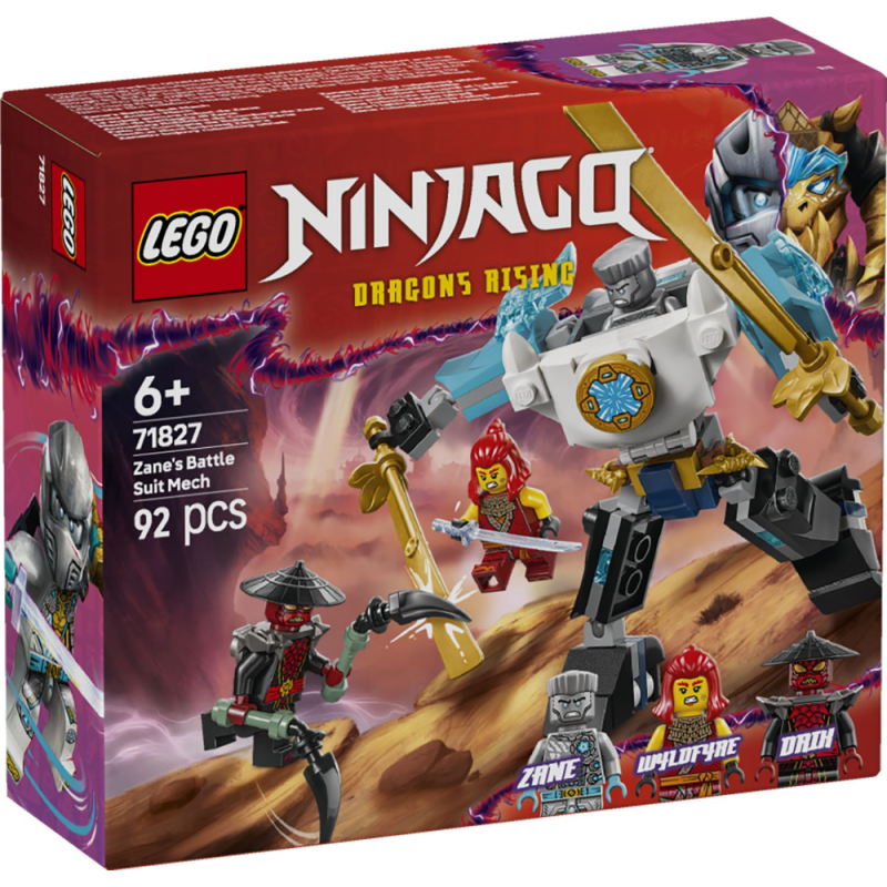 LEGO NINJAGO Mech w zbroi bojowej Zane’a 71827