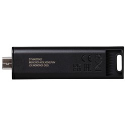 Kingston USB flash disk, USB 3.0, 1000GB, 1TB, DataTraveler Max, czarny, DTMAX/1TB, USB C