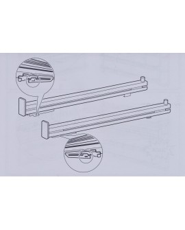 Prowadnice teleskopowe AEG ELECTROLUX TR1LV