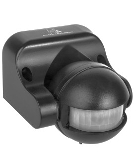 MACLEAN CZUJNIK RUCHU PIR, PODCZERWIEŃ, IP44, SZARY, ZASIĘG 12M, MAX. OBCIĄŻENIE 800/1200W MCE358 GR