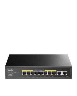 Switch CUDY GS1010PE 8-Port Gigabit PoE+ 120W 2xGbE Uplink