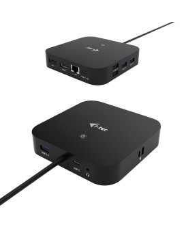 i-tec USB-C HDMI DP Docking Station + Power Delivery 100W