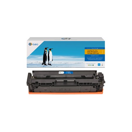 G&G kompatybilny toner z Canon 054HC, NT-PC054XC, cyan, 2300s, high capacity, EOL