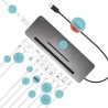 i-tec Metal C31FLATDOCKPDPRO stacja dokująca Przewodowa USB 3.2 Gen 1 (3.1 Gen 1) Type-C Szary
