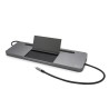 i-tec Metal C31FLATDOCKPDPRO stacja dokująca Przewodowa USB 3.2 Gen 1 (3.1 Gen 1) Type-C Szary