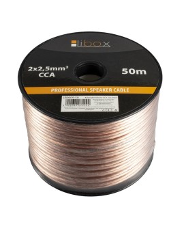 LIBOX KABEL GŁOŚNIKOWY LB0009-50 2X2,5MM (50M)