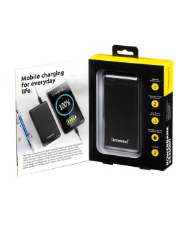 POWER BANK USB 20000MAH BLACK 7313550 INTENSO