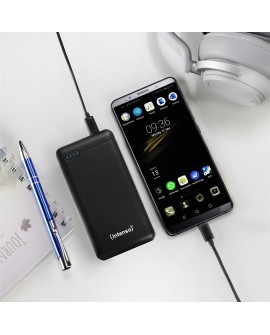 POWER BANK USB 20000MAH BLACK 7313550 INTENSO
