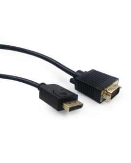 Kabel GEMBIRD CCP-DPM-VGAM-6 (D-Sub (VGA) M - DisplayPort M 1,8m kolor czarny)