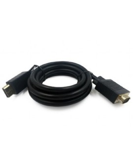 Kabel GEMBIRD CCP-DPM-VGAM-6 (D-Sub (VGA) M - DisplayPort M 1,8m kolor czarny)