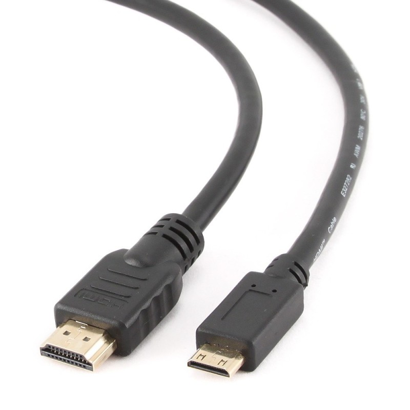 Kabel GEMBIRD CC-HDMI4C-6 (HDMI M - Mini HDMI M 1,8m kolor czarny)