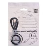 Kabel GEMBIRD CCAP-444-1M (Mini Jack M - Mini Jack M 1m kolor czarny)