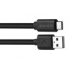 Avacom USB kabel (2.0), USB A M - USB C (M), 1m, czarny