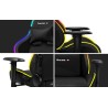 Fotel gamingowy Huzaro Force 6.2 Mesh RGB