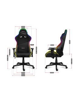 Fotel gamingowy Huzaro Force 6.2 Mesh RGB