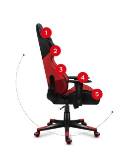 Fotel gamingowy Huzaro Force 6.2 Red Mesh