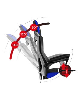 Fotel gamingowy HZ-Combat 3.0 Blue
