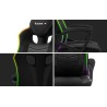 Fotel gamingowy Huzaro Force 2.5 RGB Mesh