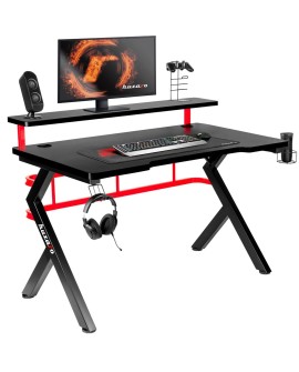 Biurko gamingowe HZ-Hero 5.0 Red