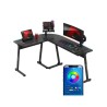 Biurko gamingowe Huzaro Hero 6.0 Black RGB
