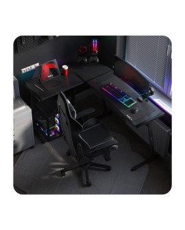 Biurko gamingowe Huzaro Hero 6.0 Black RGB