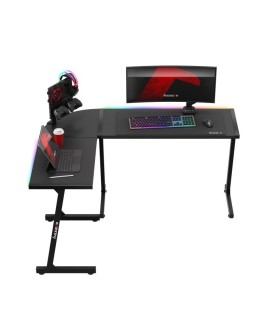 Biurko gamingowe Huzaro Hero 6.0 Black RGB
