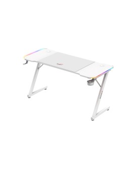 Biurko gamingowe Huzaro Hero 3.3 White  RGB