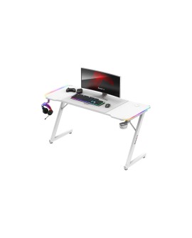 Biurko gamingowe Huzaro Hero 3.3 White  RGB