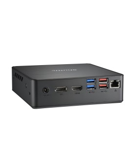 Shuttle NC40U5 komputer typu barebone 0.84L sized PC Czarny i5-1235U Intel SoC