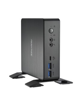 Shuttle NC40U5 komputer typu barebone 0.84L sized PC Czarny i5-1235U Intel SoC