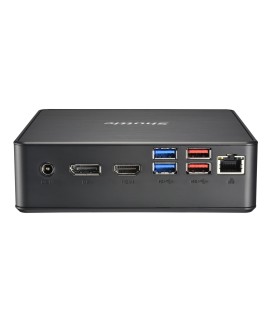 Shuttle NC40U5 komputer typu barebone 0.84L sized PC Czarny i5-1235U Intel SoC