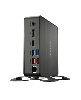 Shuttle NC40U5 komputer typu barebone 0.84L sized PC Czarny i5-1235U Intel SoC