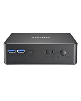 Shuttle NC40U5 komputer typu barebone 0.84L sized PC Czarny i5-1235U Intel SoC