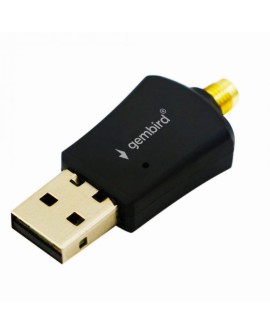 GEMBIRD BEZPRZEWODOWA KARTA SIECIOWA WIFI USB 300MBPS, ODCZEPIANA ANTENA