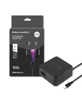 QOLTEC ZASILACZ SIECIOWY 65W | 5-20.3V | 2-3.25A | USB TYP C | PD