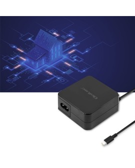 QOLTEC ZASILACZ SIECIOWY 65W | 5-20.3V | 2-3.25A | USB TYP C | PD