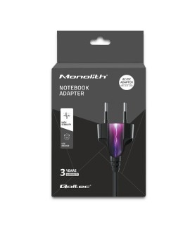 QOLTEC ZASILACZ SIECIOWY 65W | 5-20.3V | 2-3.25A | USB TYP C | PD