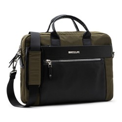 Torba na notebook 14,1", Alya, zielona z poliester, Bestlife
