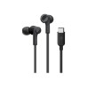 Belkin ROCKSTAR Słuchawki Przewodowa Douszny Połączenia/muzyka USB Type-C Czarny