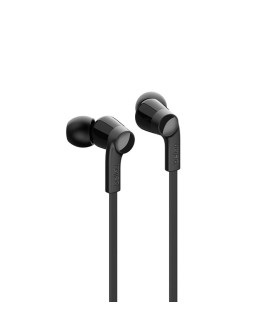 Belkin ROCKSTAR Słuchawki Przewodowa Douszny Połączenia/muzyka USB Type-C Czarny