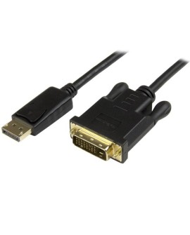 StarTech.com DP2DVI2MM3 adapter kablowy 0,914 m DisplayPort DVI-D Czarny